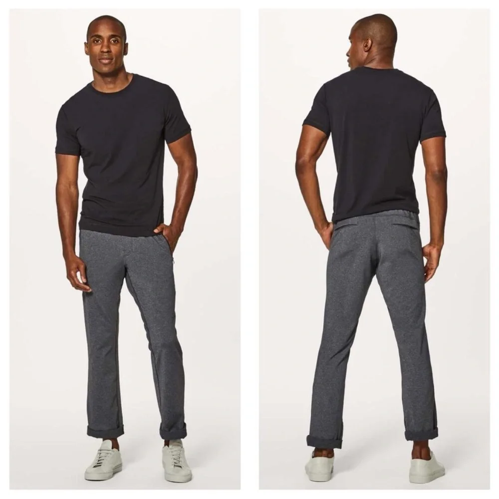 Men’s Lululemon Discipline Pant in charcoal grey. Size S.